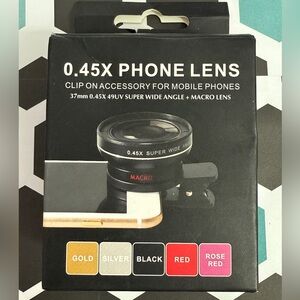 0.45X Phone Lens - Black